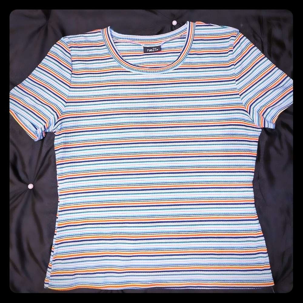 Rue 21 Retro Striped Tee
